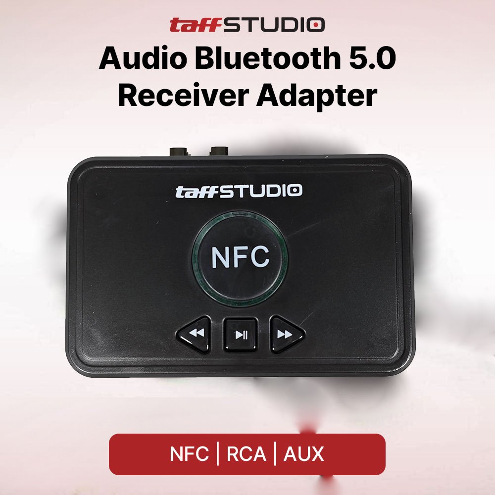 Audio Bluetooth 5.0 Receiver Adapter NFC RCA AUX