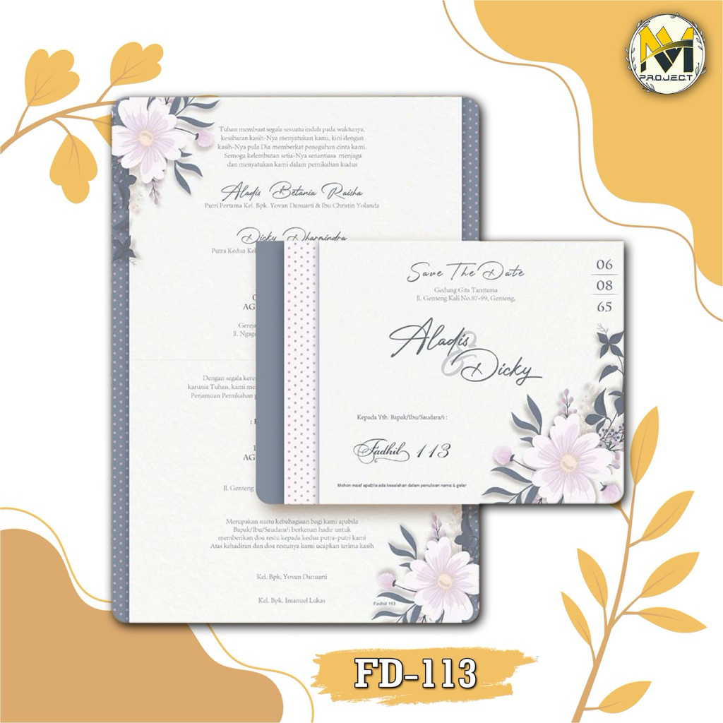 UNDANGAN MURAH FADHIL 113