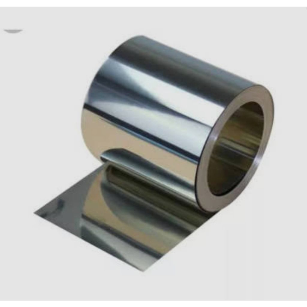 shim plat stainless 304 0.4mm x 200mm x 200mm plat sepring stainless