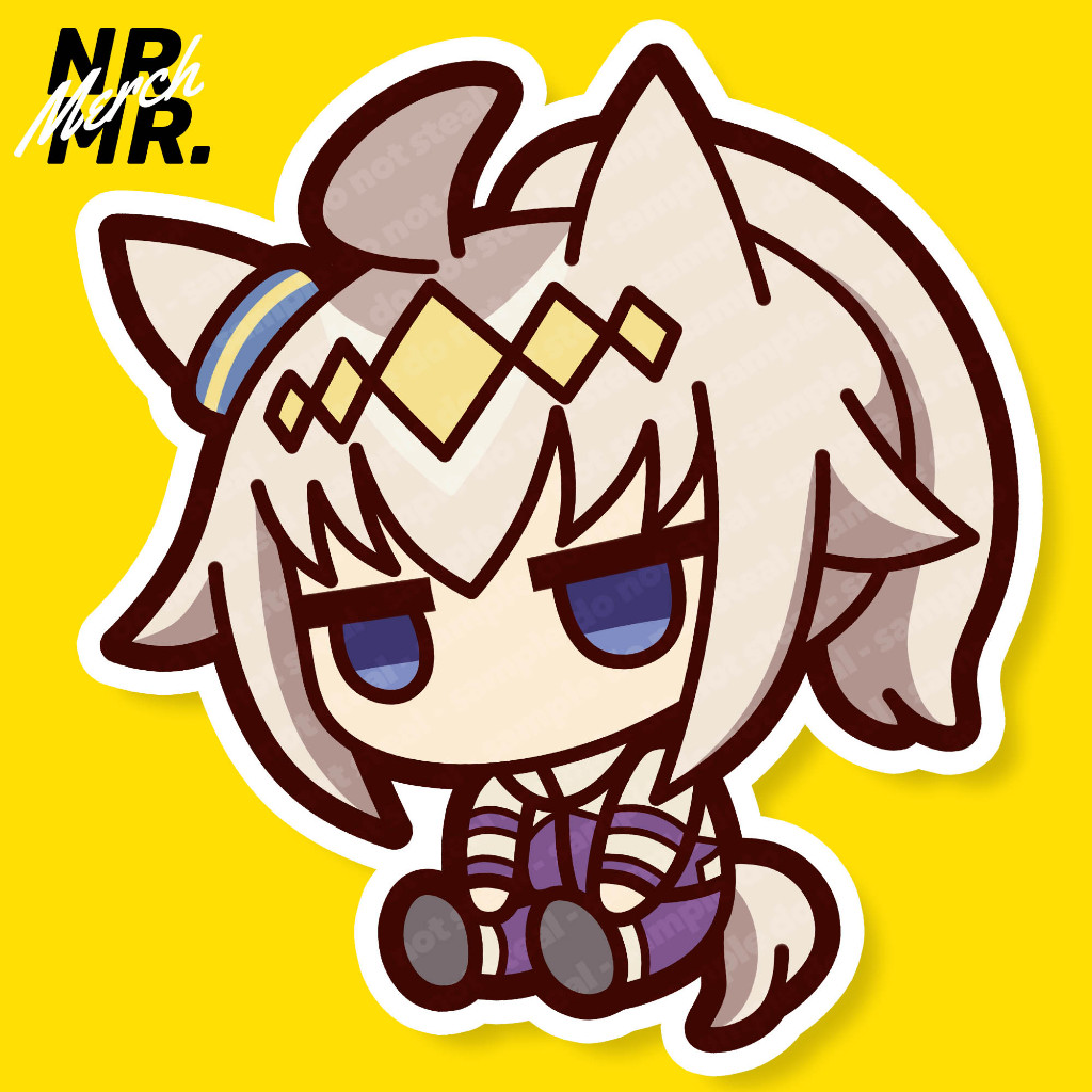 

Oguri Cap Doll Chibi Fanmade Sticker Uma Musume Cinderella Gray