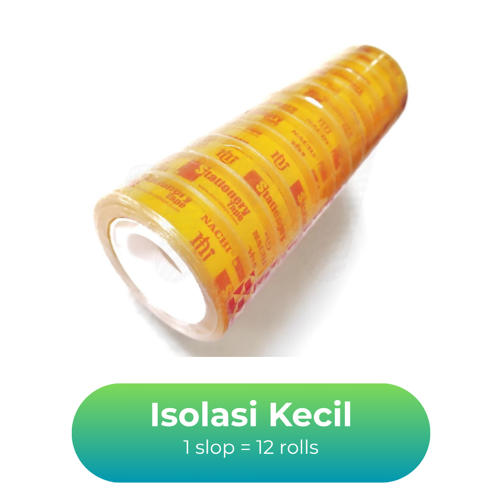 

Isolasi Kecil Nachi (1 slop = 12 rolls)