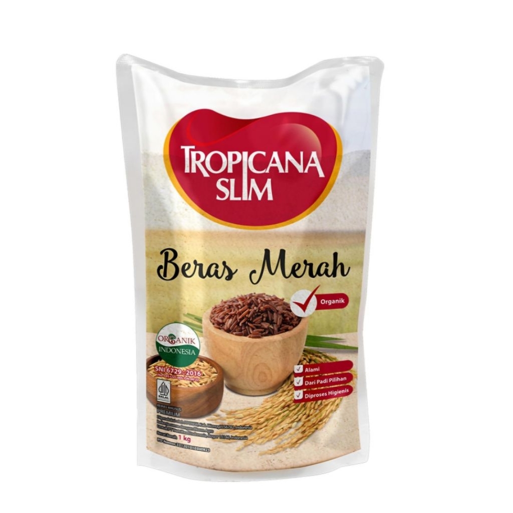 

Tropicana Slim Beras Merah Organik 1kg