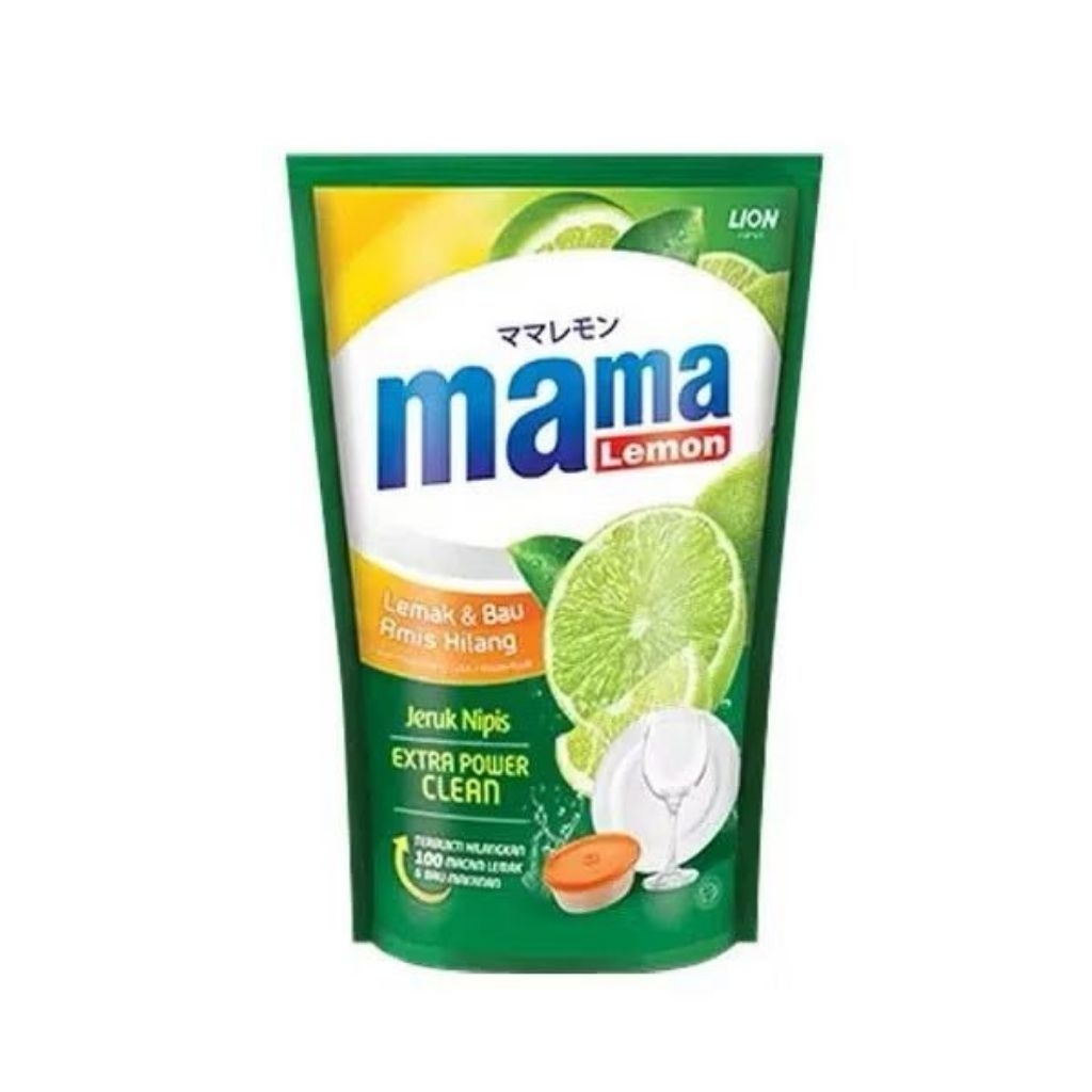 Mama Lemon Sabun Cuci Piring Jeruk Nipis Pouch 680 ml