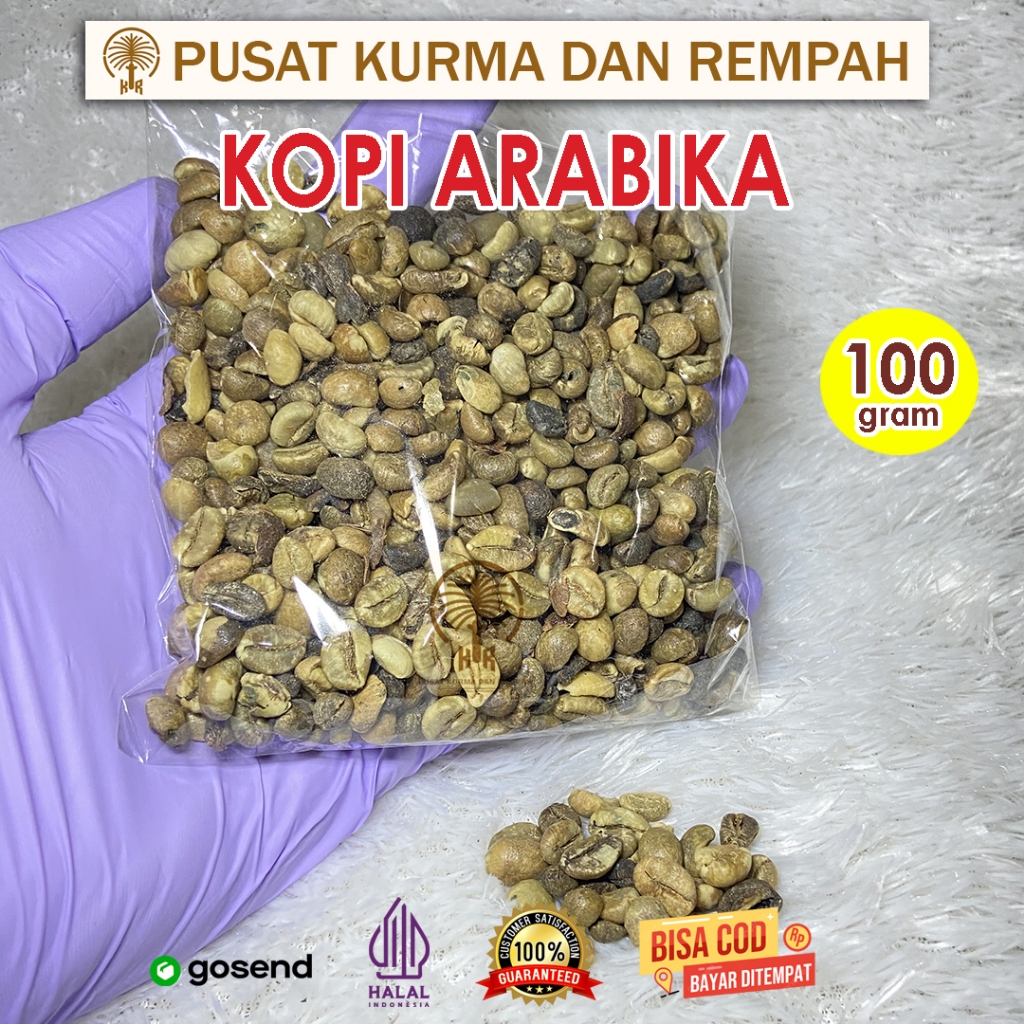 

Kopi Arabika 100gr - Natural Arabica Coffee Super Premium