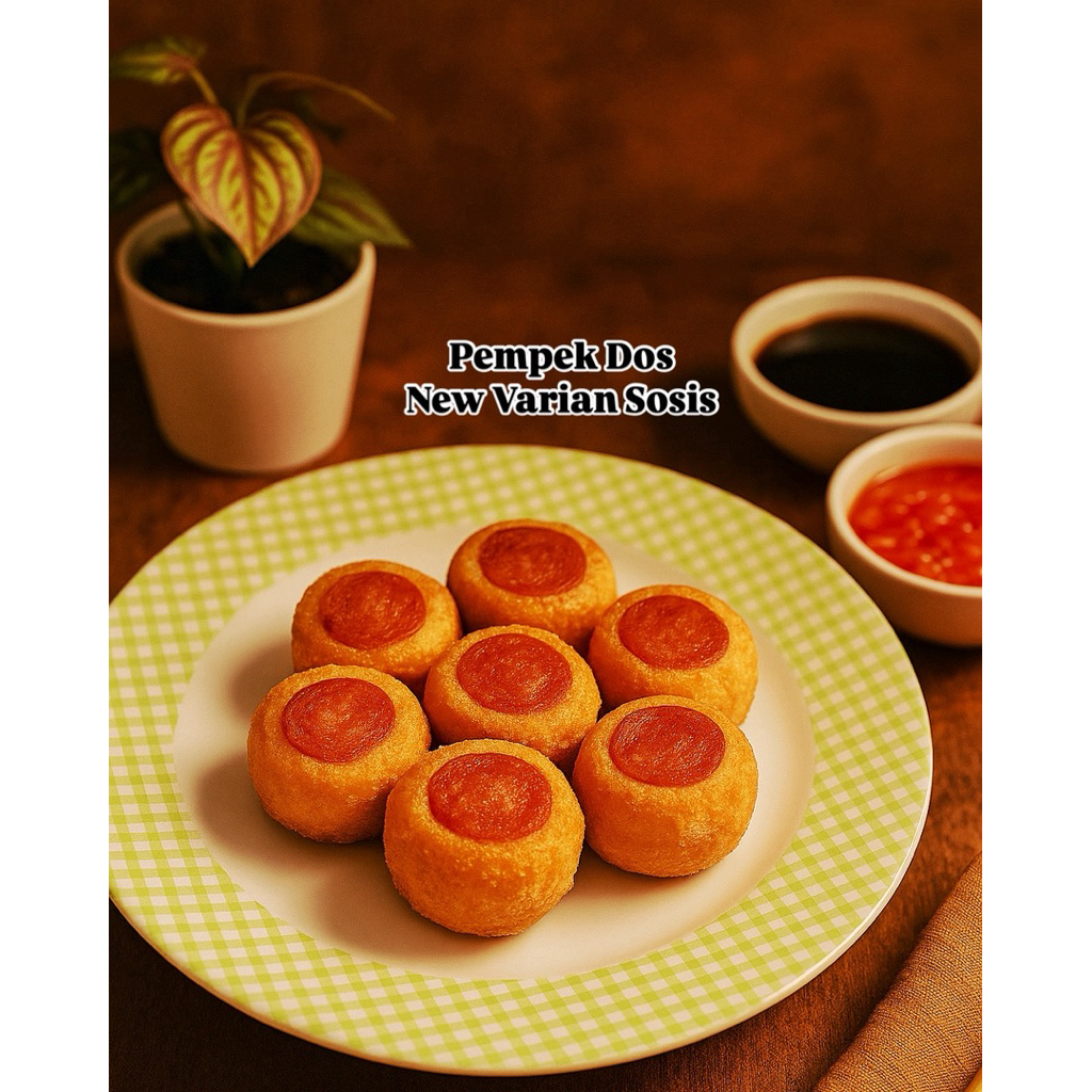 

Pempek Dos Fresh & Frozen Isi Pepaya/kates | Keju | Telur | Lenjer Original Dengan Cuko Cabe Merah & Cuko Hitam - Best Seller