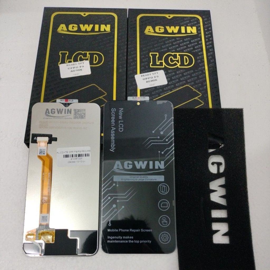 lcd oppo f9/oppo f9pro/oppo f9 pro/cph1823/realme2 pro/cph1825 AGWIN