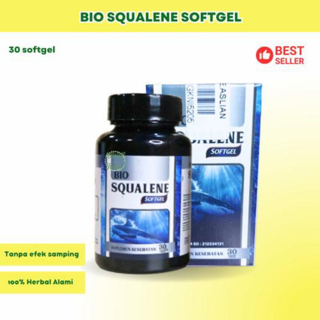 Squalane Fish Oil Minyak Hati Ikan Hiu - BIO SQUALENE Original
