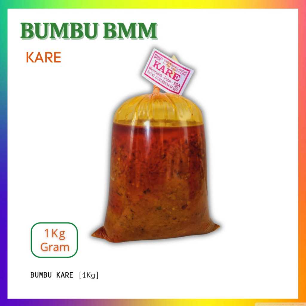 

Bumbu Masak Instan Machmudah 1kg, KARE