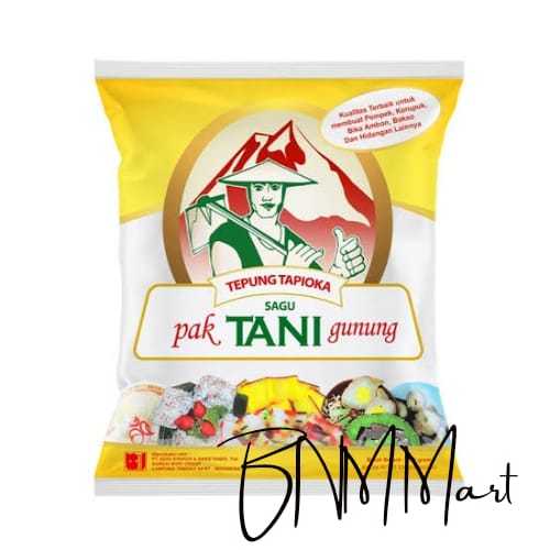 

TEPUNG TAPIOKA / SAGU TANI CAP PAK TANI GUNUNG 500 GRAM