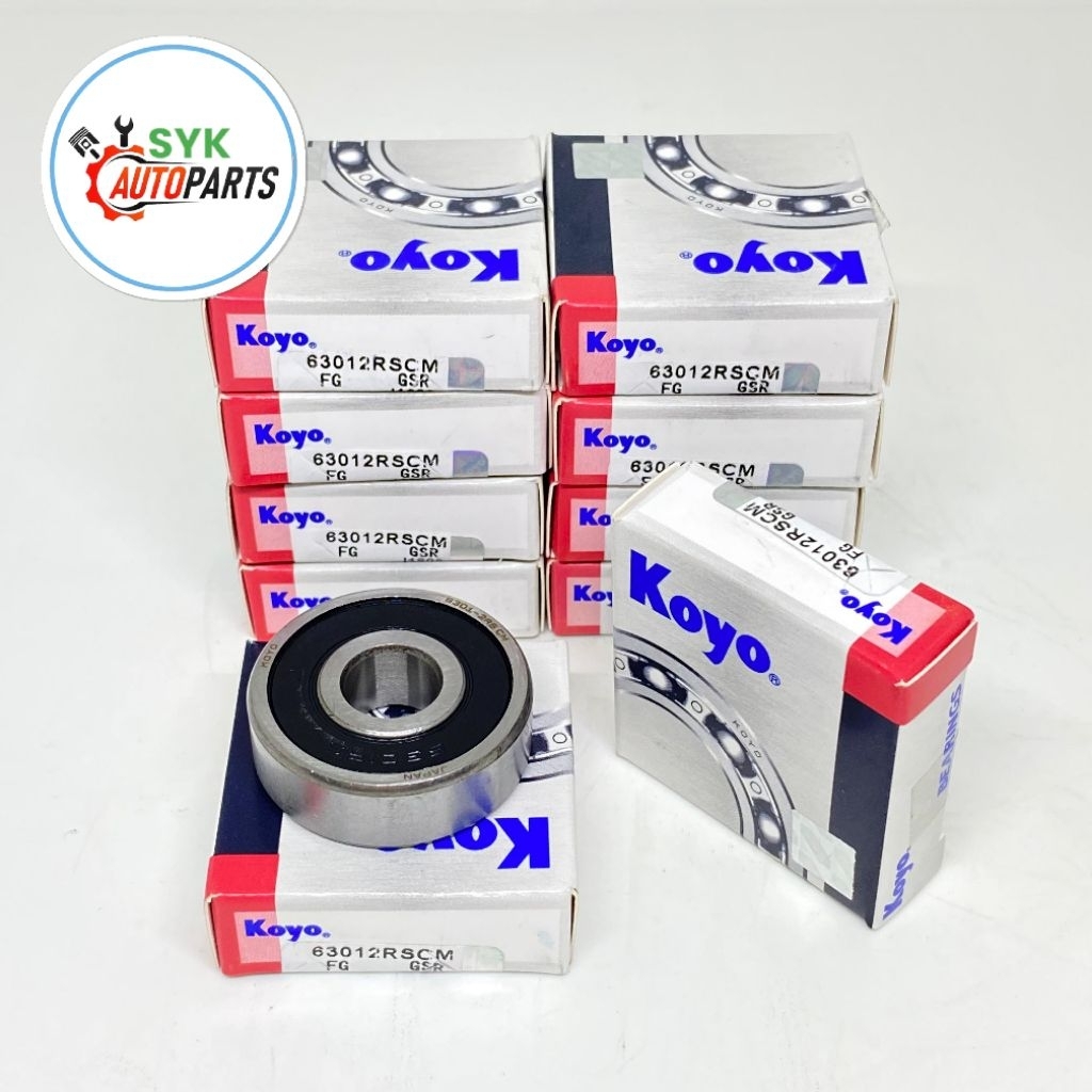BEARING 6301 2RS K.Y BEARING TUTUP KARET 63012RS K.Y