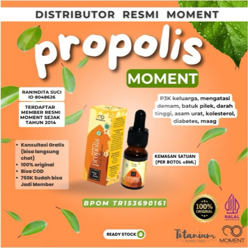 Propolis Moment BPOM ORIGINAL