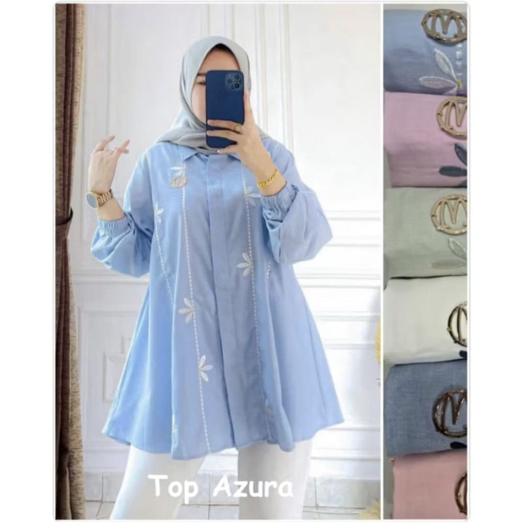 Winody atasan/kemeja wanita perempuan kekinian premium