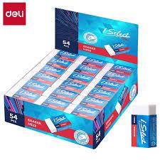 

DELI - PENGHAPUS PENSIL / KARET KOREKSI / SETIP / ERASER EH323 WHITE