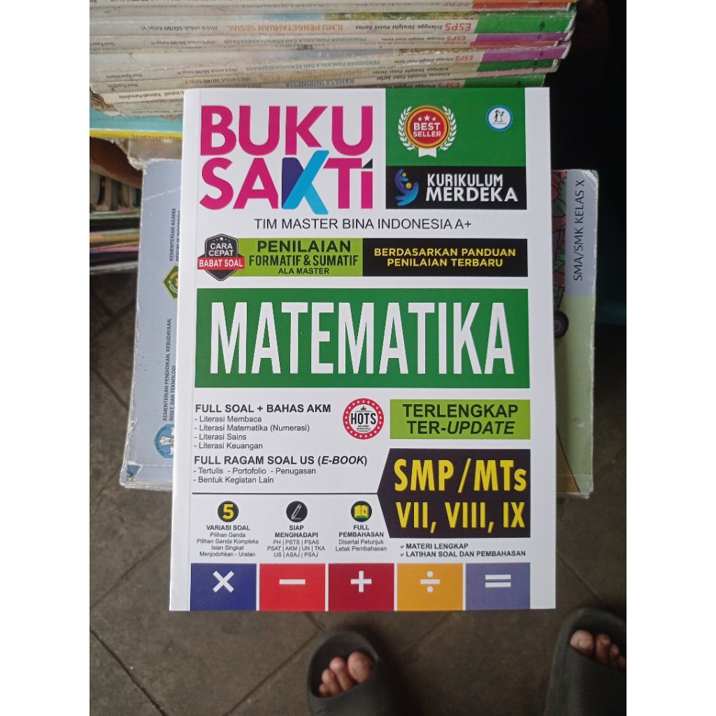 Buku Sakti MATEMATIKA KLS 7,8,9. SMP.
