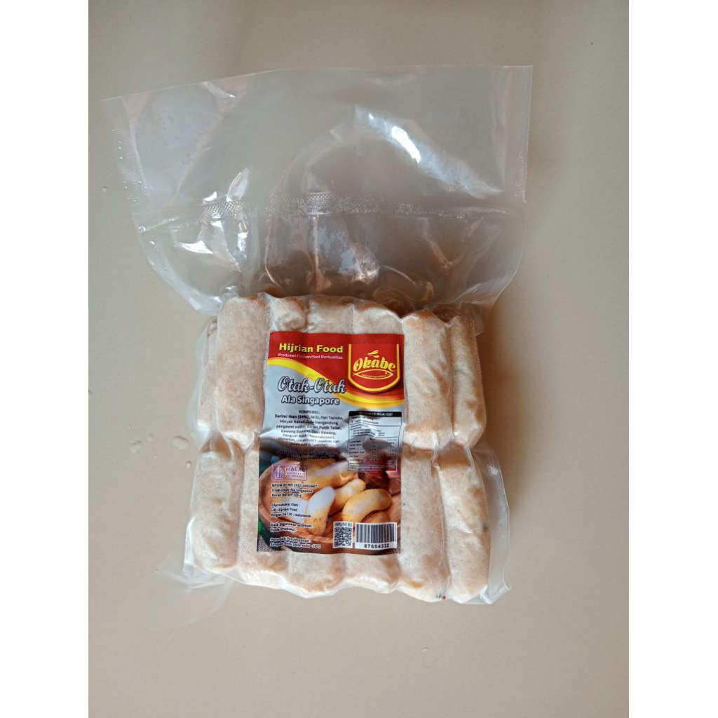 

Otak otak Singapore mini 500gr