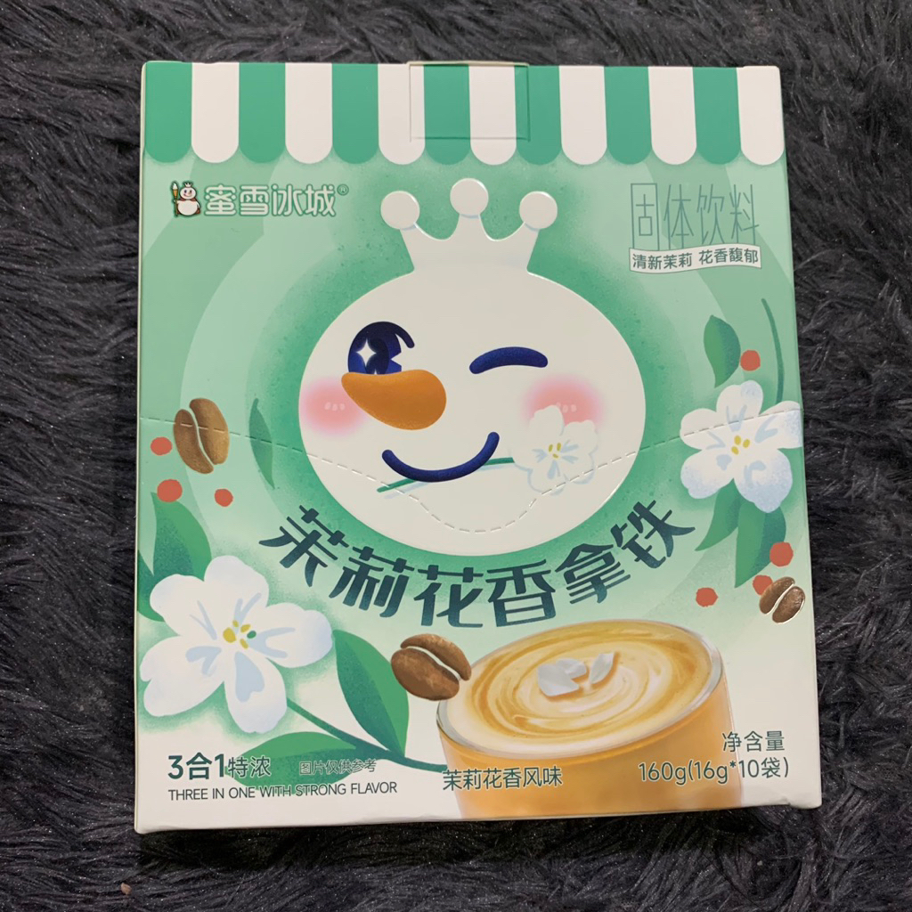 

Mixue Jasmine Tea flavoured Coffee (Kopi rasa teh melati)