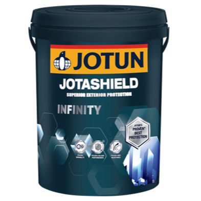 JOTUN JOTASHIELD INFINITY 0394 SOFT GREY - 2.5 LT