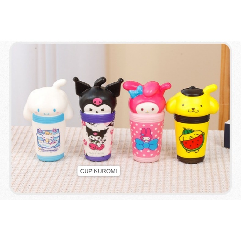 BONEKA SQUISY DOGGY | BONEKA SQUISY CAPYBARA | SQUISY SANRIO | KUROMI | MELODY | POMPOMPURIN | CINAM