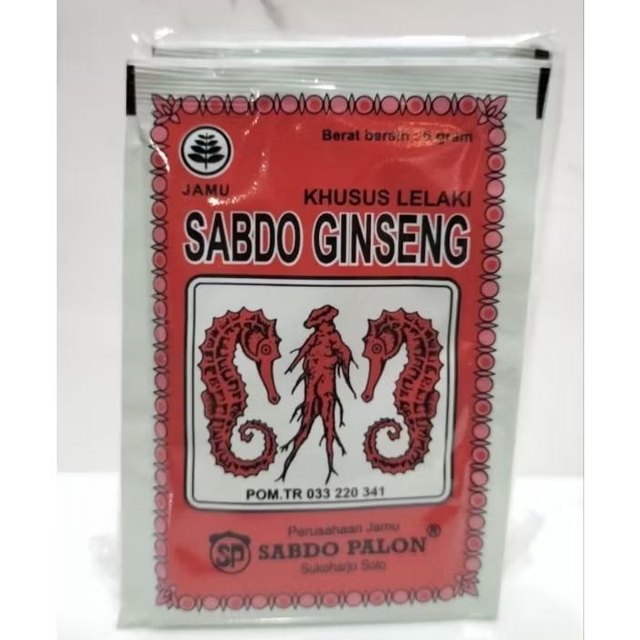 

Jamu Ginseng Sabdo Palon Super khusus lelaki isi 10 sachet