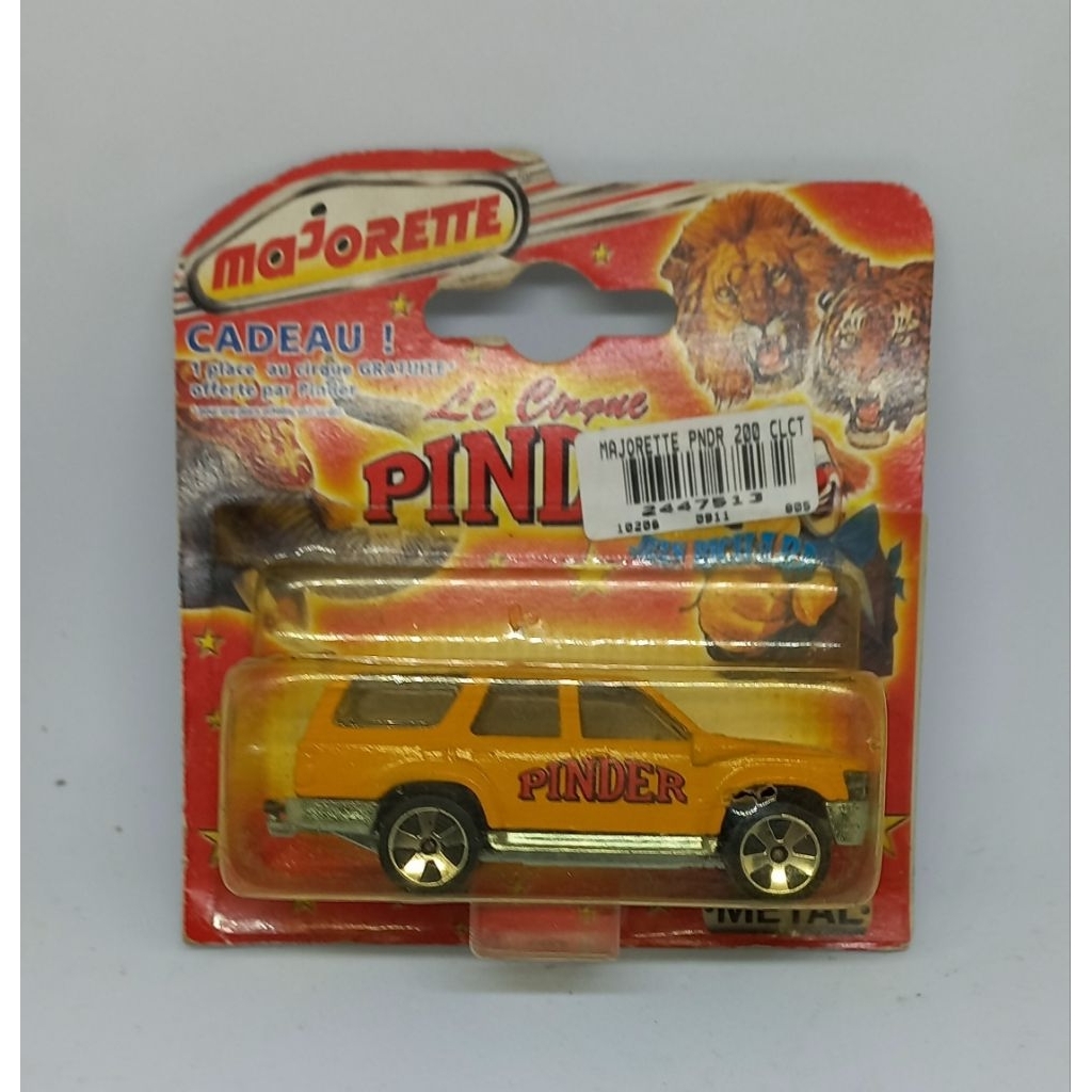 majorette toyota runner 4runner pinder diecast bubble bolong blister kerut (t)