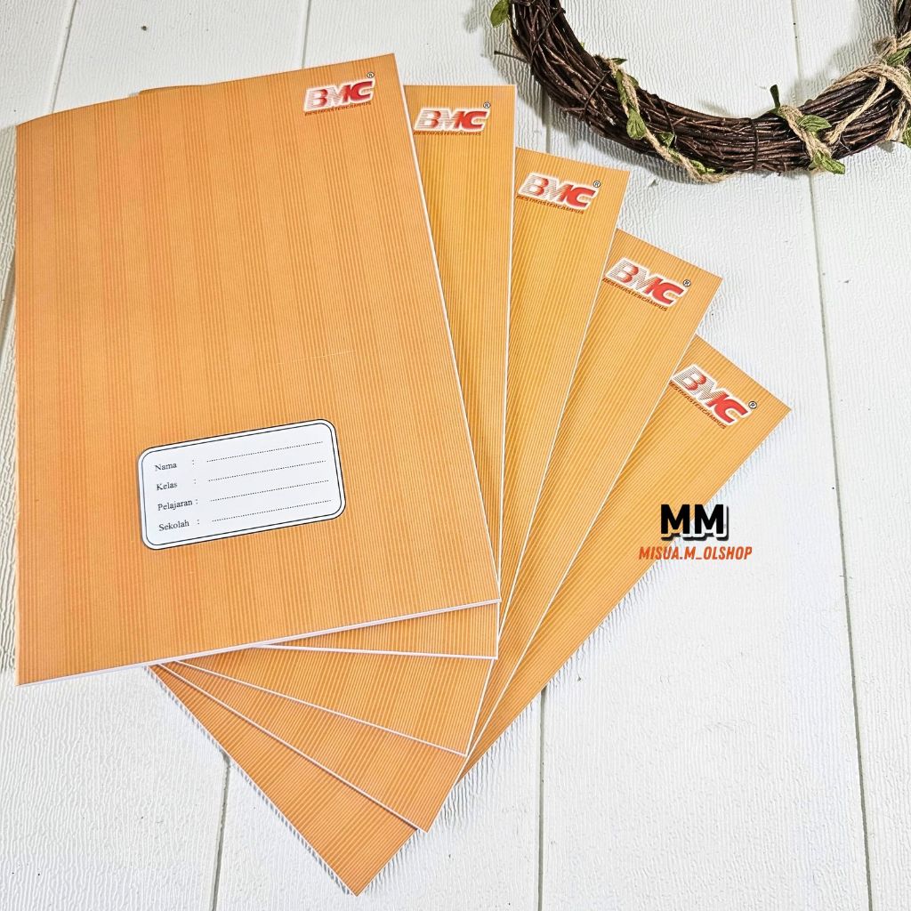 

(10PCS) BUKU TULIS MURAH BMC/BUKU TULIS SEKOLAH/BUKU TULIS COVER COKLAT/BUKU TULIS ISI 36 LEMBAR/BUKU TULIS UKURAN PANJANG/BOXY