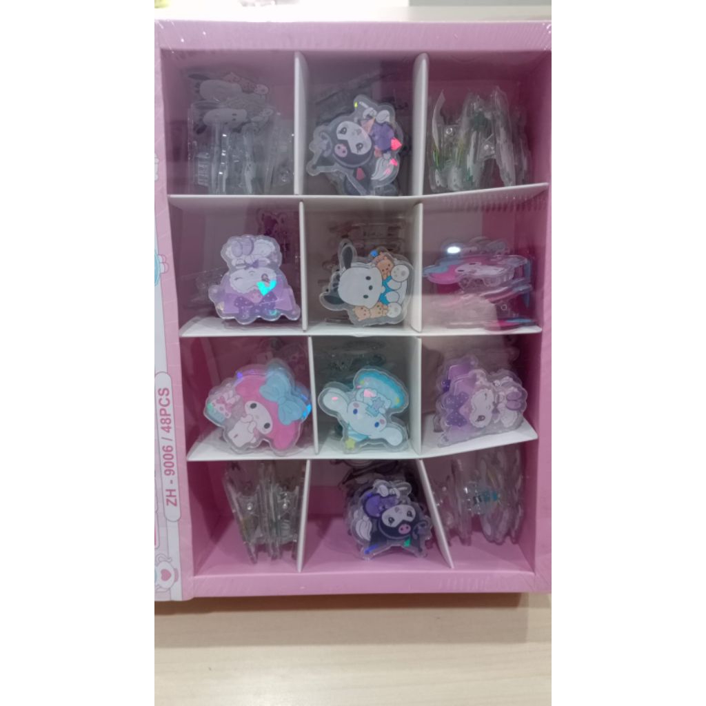 

ZH-9006 Sanrio Character Jepit Hologram 3 Cm Untuk Kertas