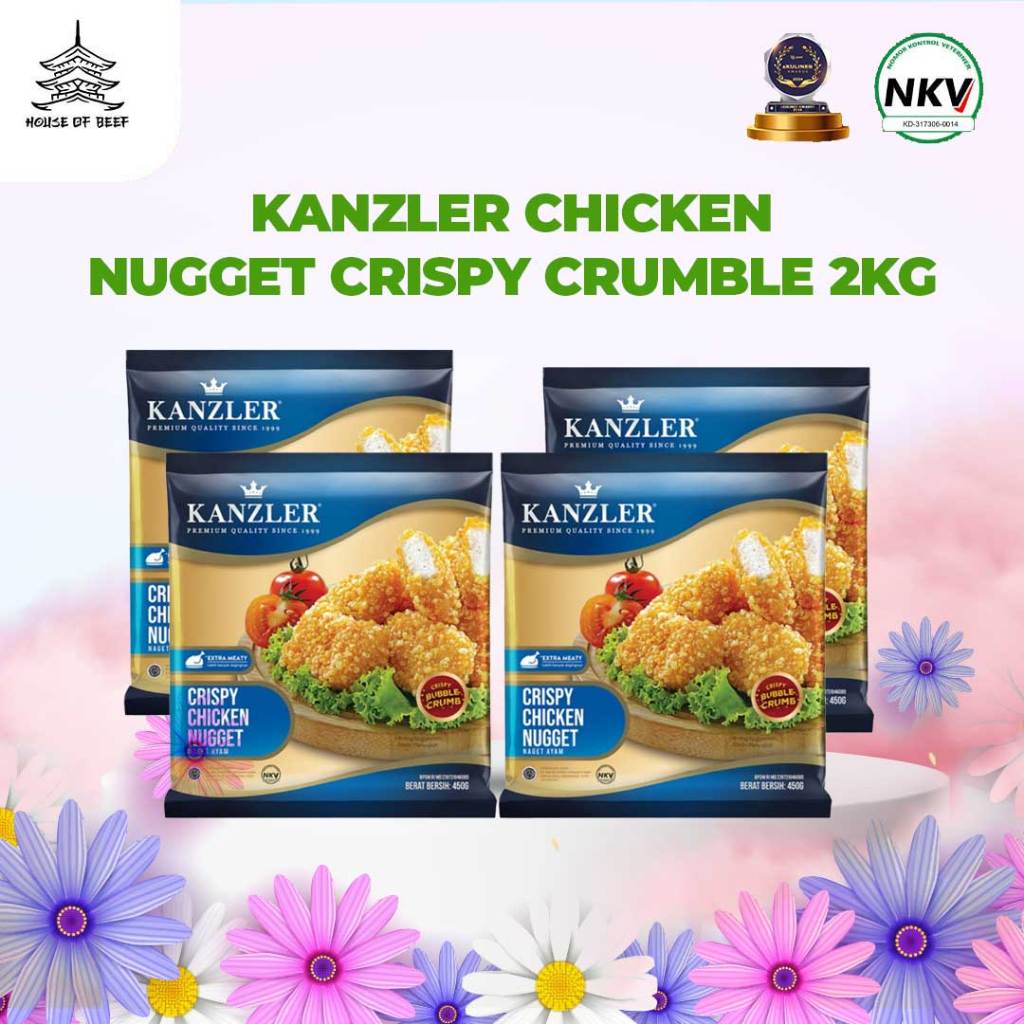 

[Bunddle 4] KANZLER CHICKEN NUGGET CRISPY CRUMBLE 2KG