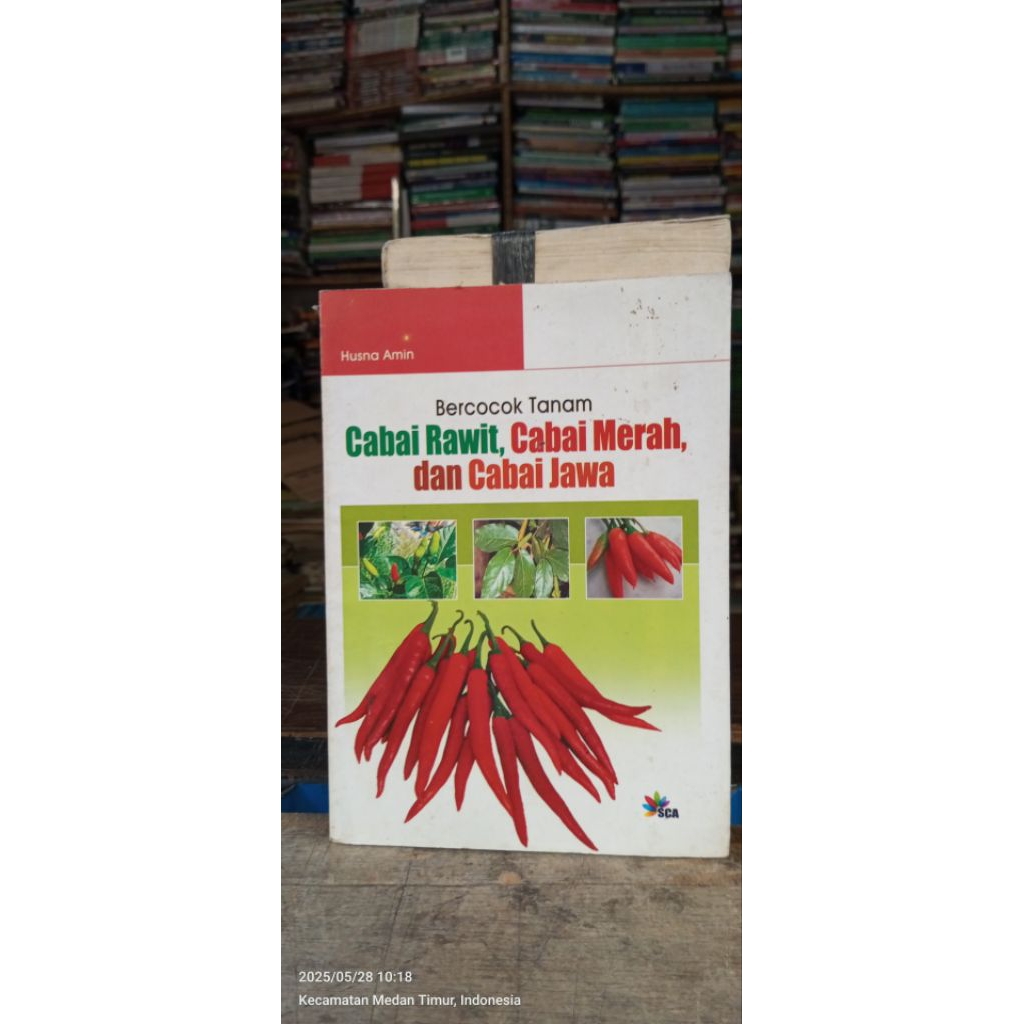 BUKU BERCOCOK TANAM CABE RAWIT CABE MERAH DAN CABE JAWA