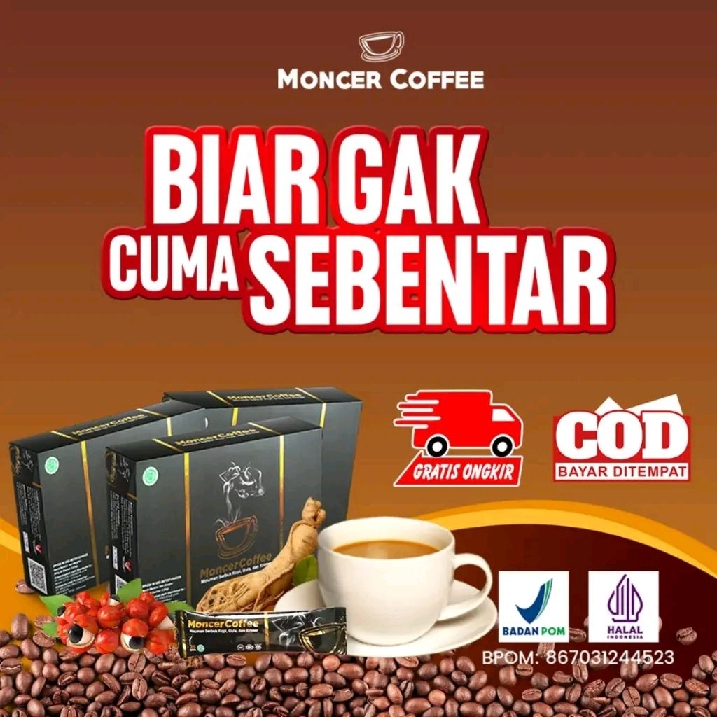 

Promo !! kopi mncr 2 sachet