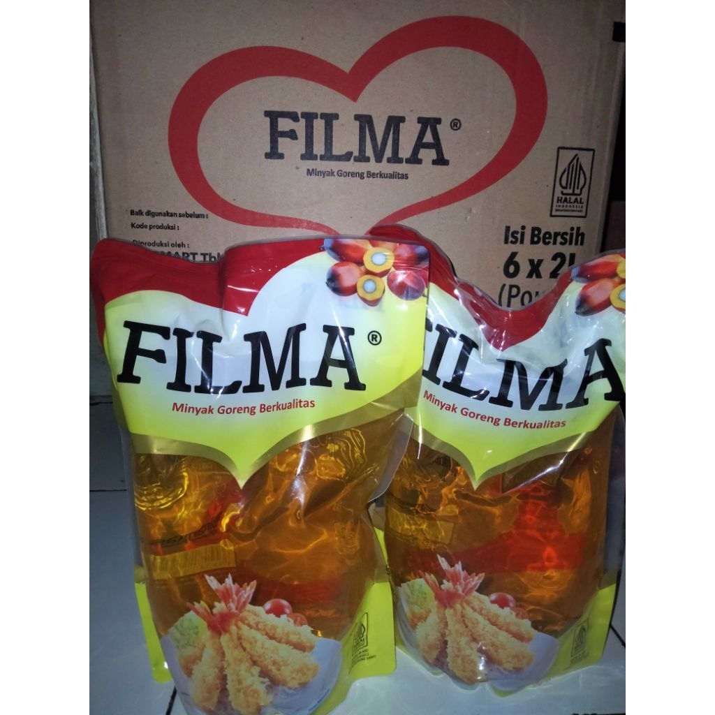 

Minyak Goreng Filma 1 Dus isi 2 Liter