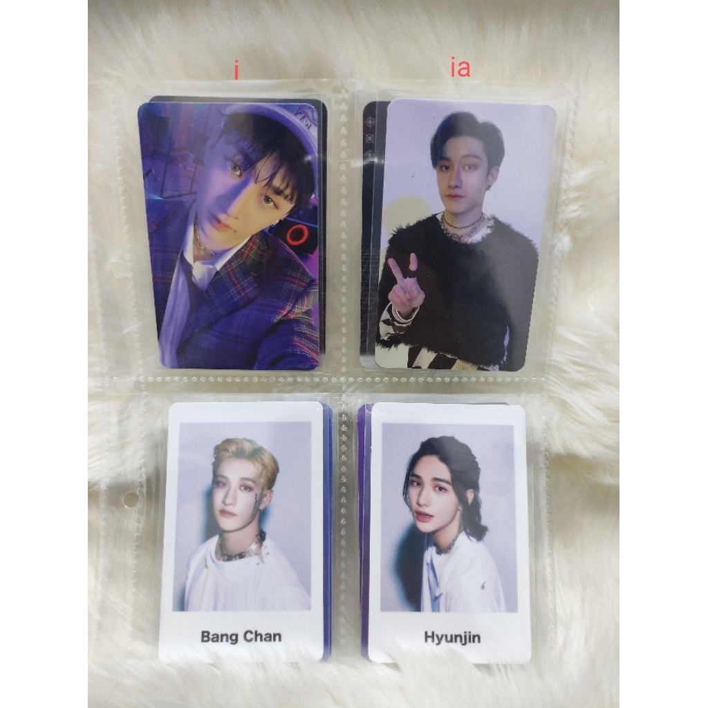 Official Photocard Stray Kids Bangchan Hyunjin