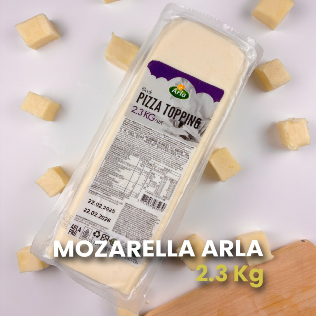 

Cinta Bumbu Keju Mozarella Arla 2.3 Kg Mozarella Cheese Arla