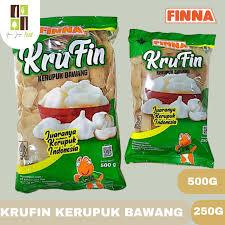 

KRUFIN KRUPUK BAWANG FINNA / Krupuk Krufin Bawang Doble Pack 500gr