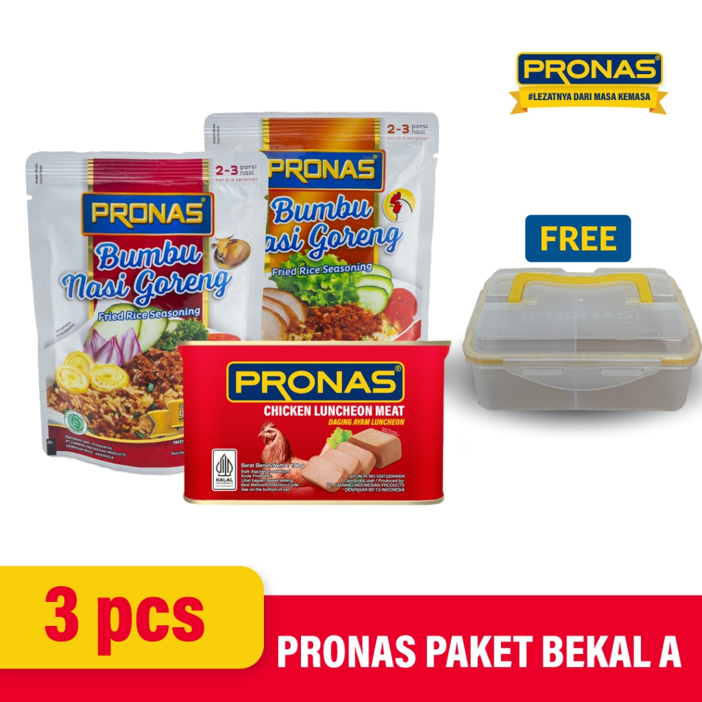 

PRONAS Paket Bekal Hemat A Free Lunch Box