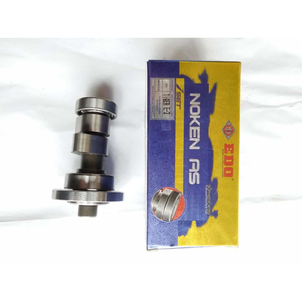 NOKEN AS TIGER RACING VARIASI E2 EDO CHAMSHAFT TIGER RACING VARIASI E2 EDO MERK EDO