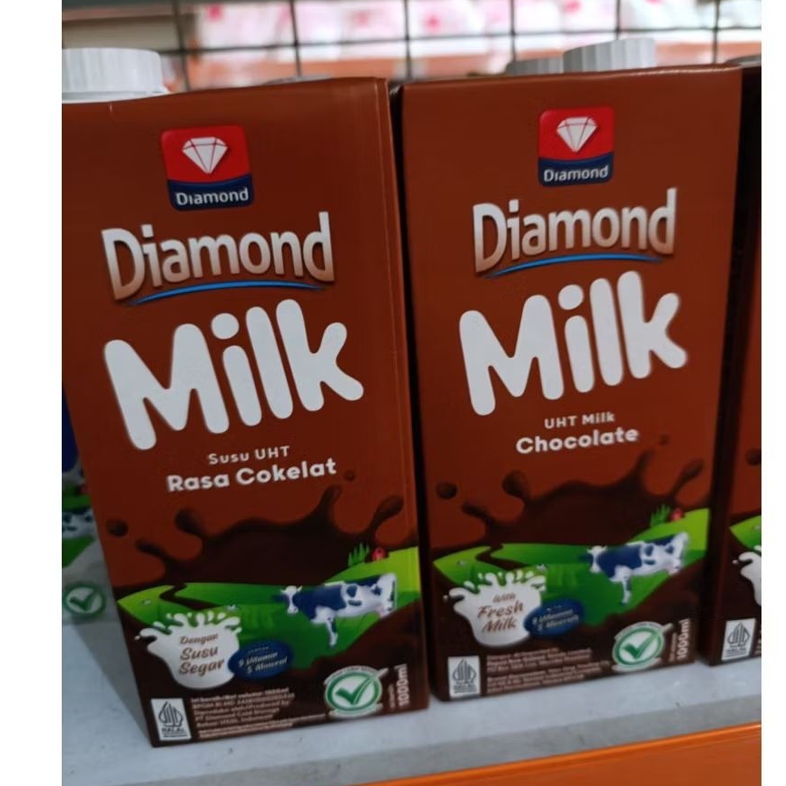 

Diamond susu coklate 1liter