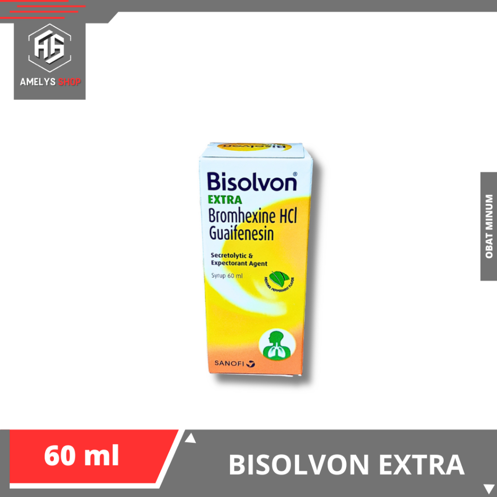 Bisolvon Extra Rasa Mentol Pepermin 60 ml