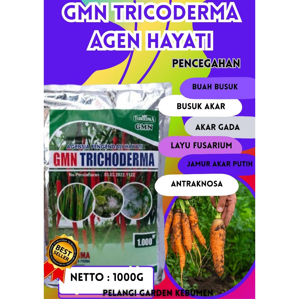 TERLARIS  Trichoderma Anfush Untuk Cabe, Trichoderma Bubuk Isi 1kg