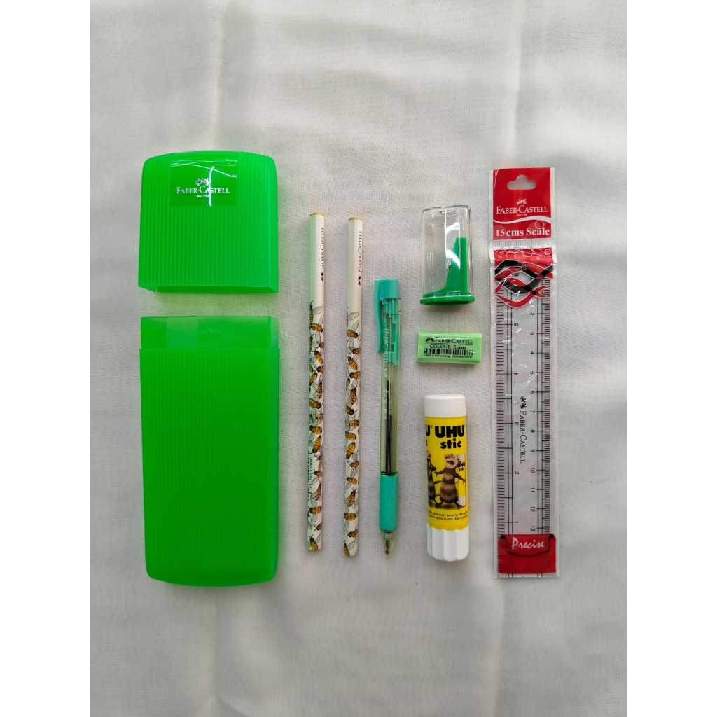 

FABER-CASTELL PAKET XY SET / ALAT TULIS LENGKAP / SET ALAT TULIS SEKOLAH