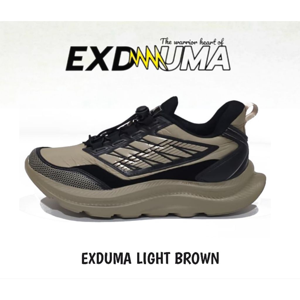 SEPATU EXDUMA LIGHT BROWN 2025/SEPATU POL PP