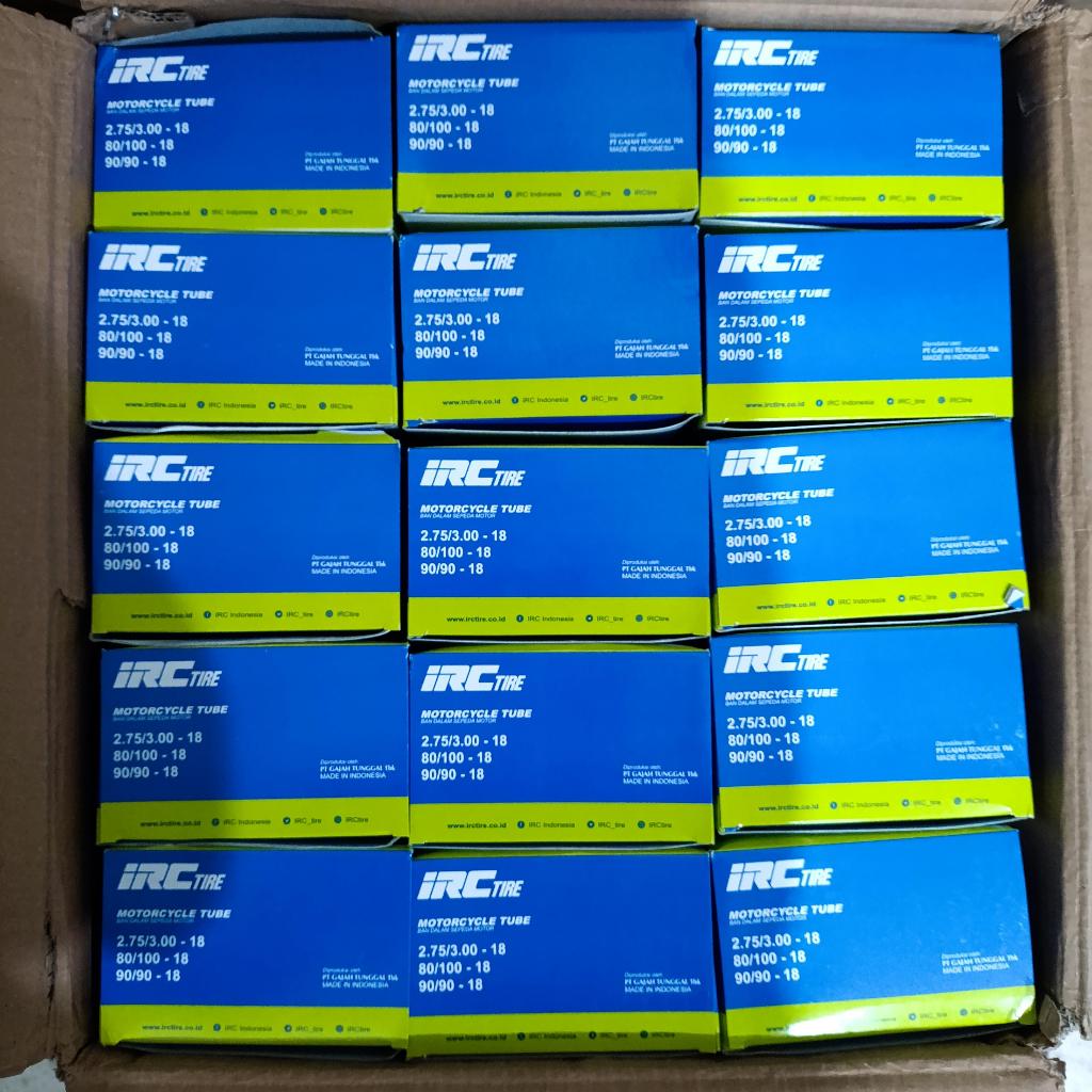 [PAKET 10 PCS] IRC BAN DALAM 275/300-18 ORI IRC BD 90/90-18 80/100-18 BAN DALAM IRC 275-18 BD 300-18