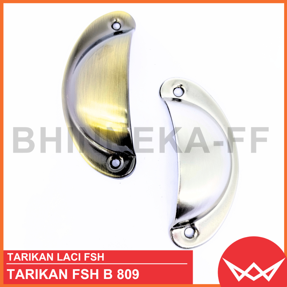Handle Laci Klasik / Tarikan Laci Keong Kerang Moon Cup / Tarikan Pintu Laci - B 809