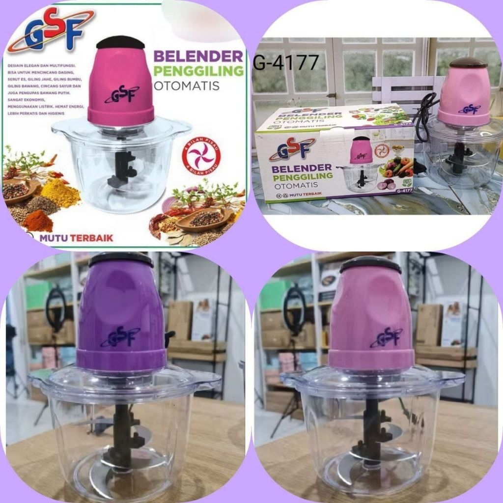 (MIKA) Gilingan Daging Mika 2Liter Serbaguna GSF