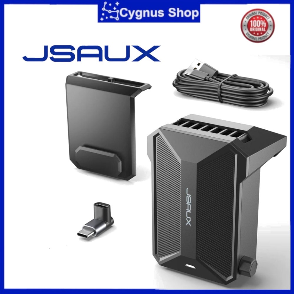 JSAUX GP0200 Cooling Fans Steam Deck External Fan Cooler Adjustable Speed