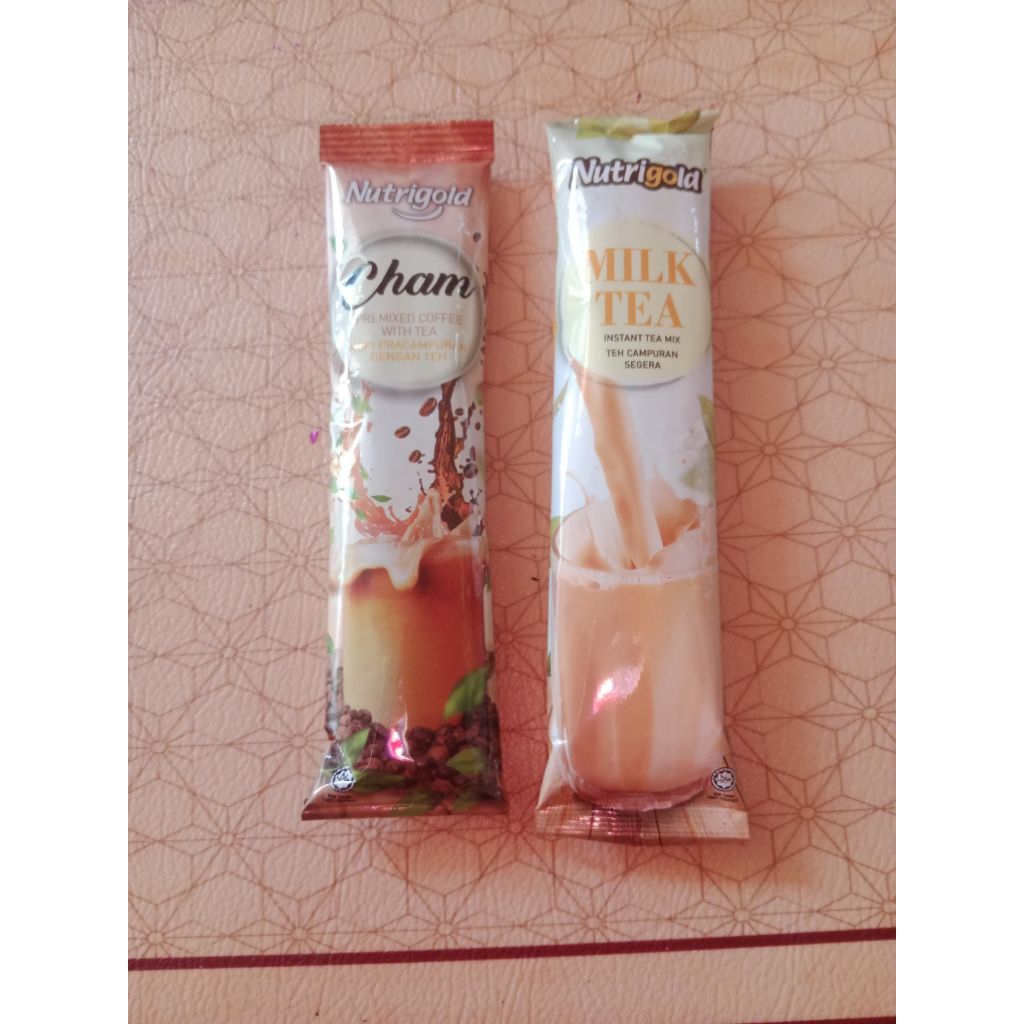 

Nutrigold Cham Tea/MIlk Tea eceran 1 sachet