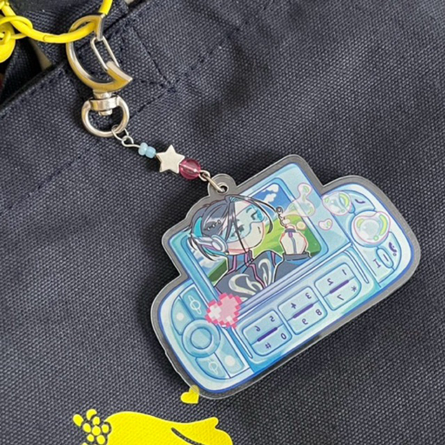 Y2K Aesthetic keychain (Clasp ring)