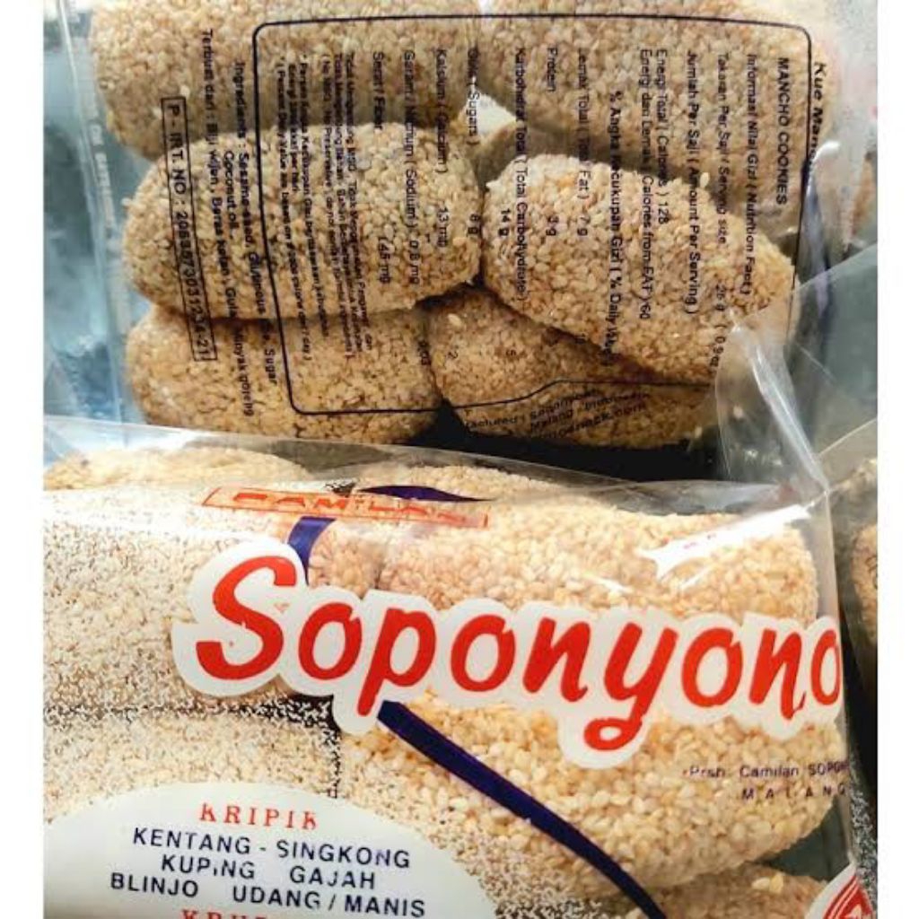 

KUE MANCHO WIJEN SOPONYONO MALANG