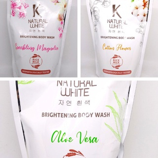 K Natural White Body Wash / Sabun Cair K Natural White