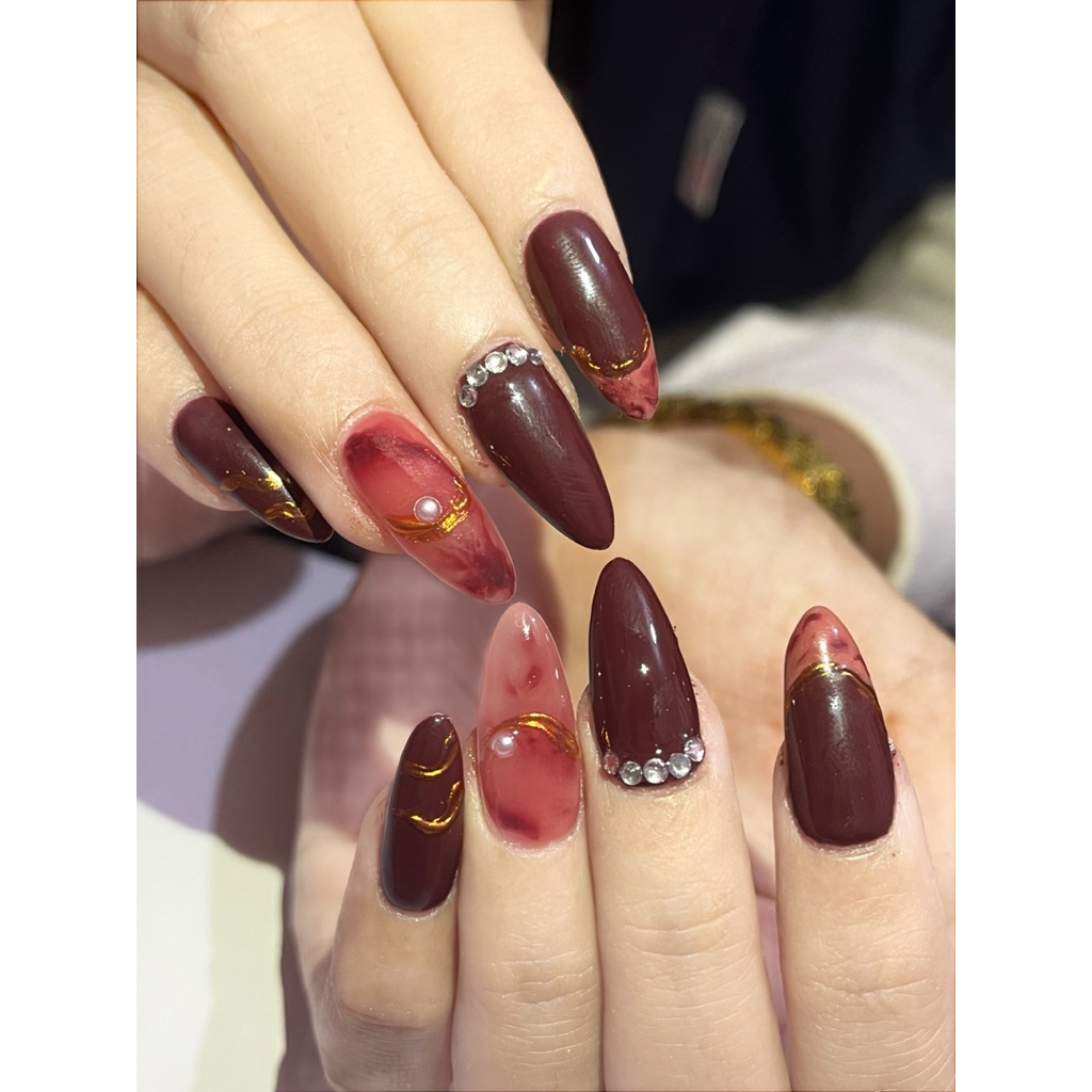 kuku palsu custom kuku palsu maroon kuku palsu cantim