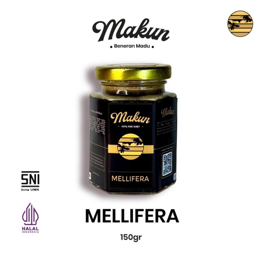 

Madu Asli & Murni Lebah Mellifera 150g
